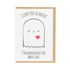 Ghostlove Greeting Card