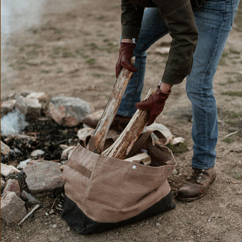 Neelum 40L Giant Tote - Waxed Canvas Bag