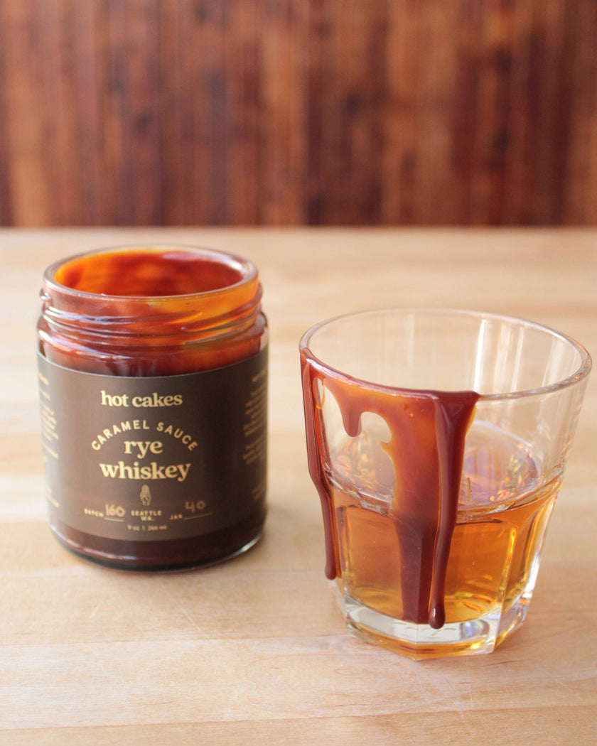 Rye Whiskey Caramel Sauce