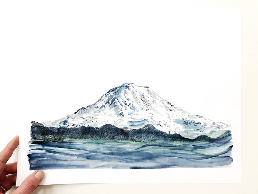 Mount Rainier TAHOMA Print