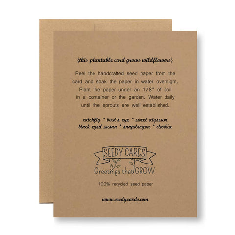 Father's Day with my mom - Seed Paper Card - image 3