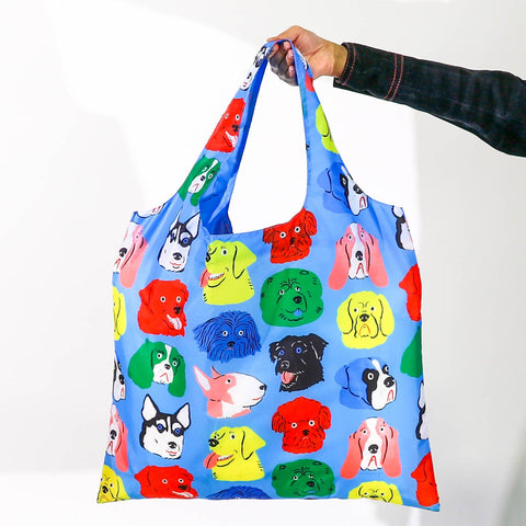 Dogs Art Reusable Tote Bag