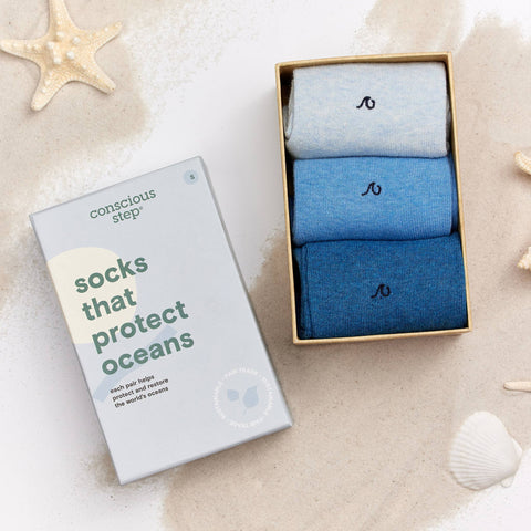 Protect Oceans Socks Gift Box