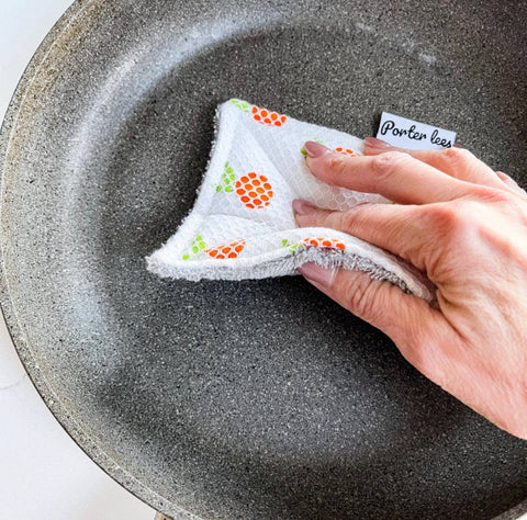 Washable Reusable Sponge - Grey