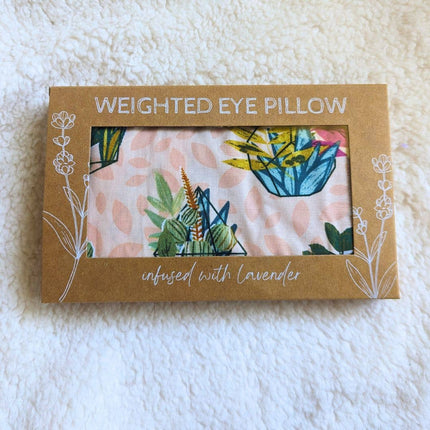 Weighted Aromatherapy Eye Pillow - Terrarium