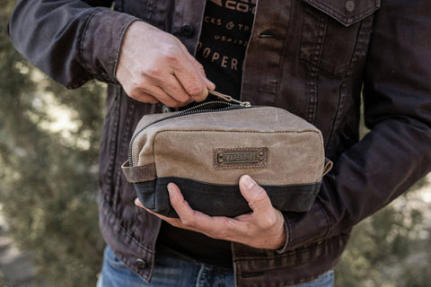 Neelum Dopp Kit Bag 3L - Waxed Canvas Bag
