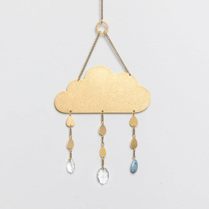Cloud/Blue Howlite Suncatcher