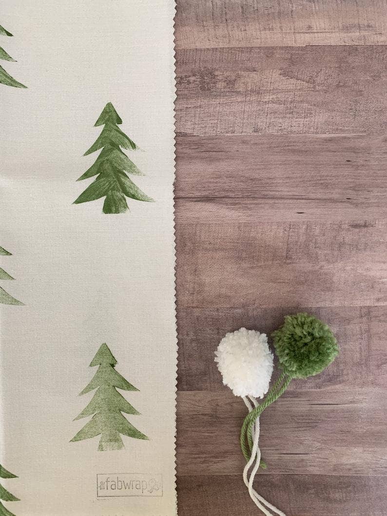 Fabric Gift Wrap - Christmas Tree