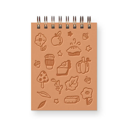 Fall Doodles Mini Jotter Notebook