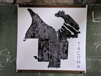 3′ X 3′ Tacoma Map