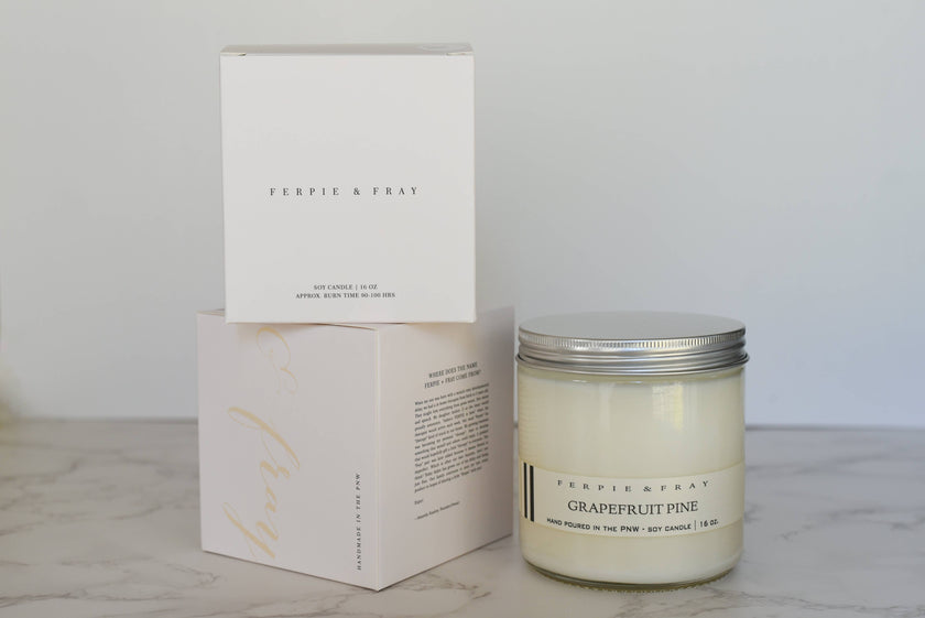 Grapefruit Pine Candle