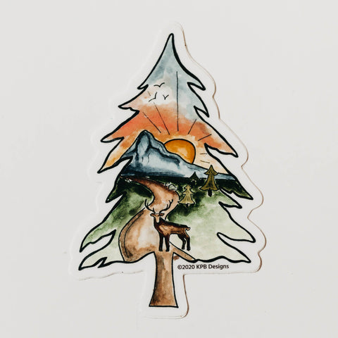 Tree Vinyl Sticker