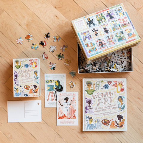 Women in Art Postcards