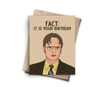 The Office Dwight Birthday Card