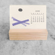 2025 Mini Desk Calendar, Abstract