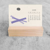 2025 Mini Desk Calendar, Abstract