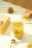 Passionfruit & Mandarin Fresh Fruit Tea