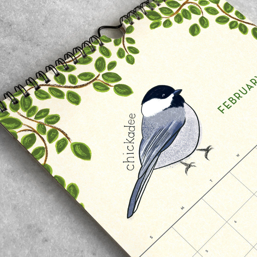 2025 Wall Calendar - Birds