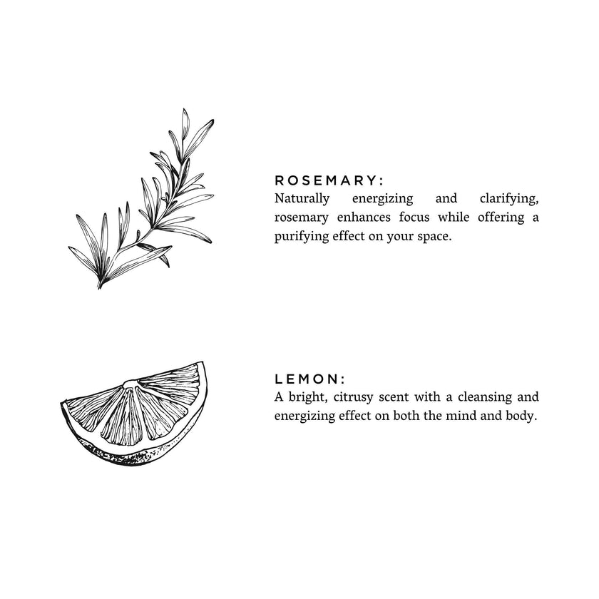 Rosemary + Lemon Linen Spray