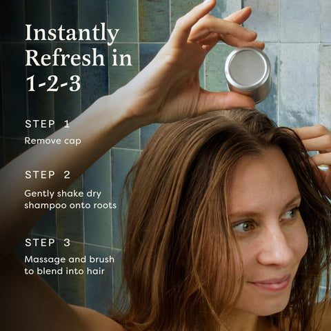 Biotin Dry Shampoo, Dark Hair