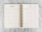 2025 Hard Cover Planner - Charcoal