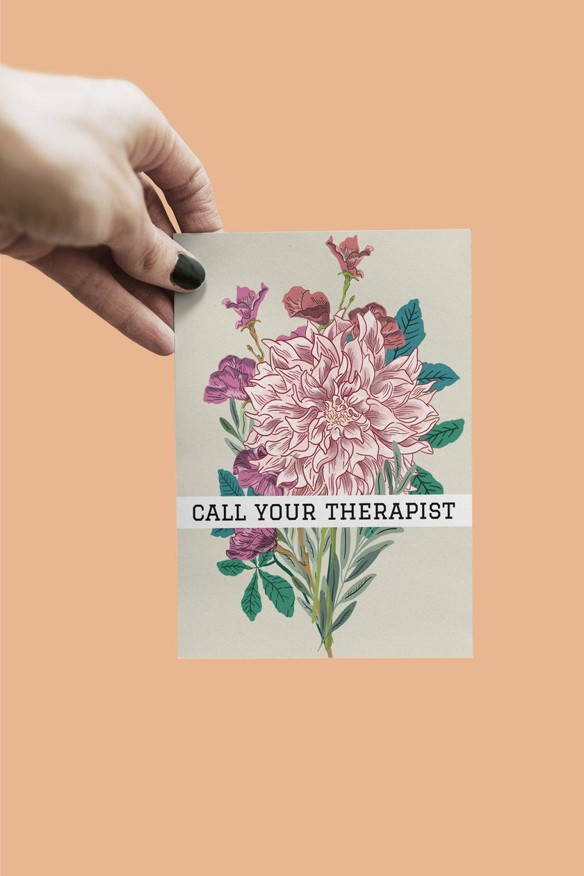 Call Your Therapist Print