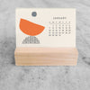 2025 Mini Desk Calendar, Abstract