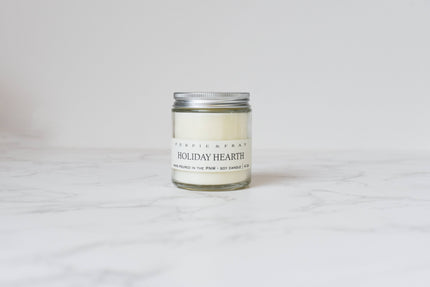 Holiday Hearth Candle