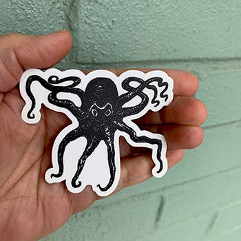 Kraken Octopus Vinyl Sticker