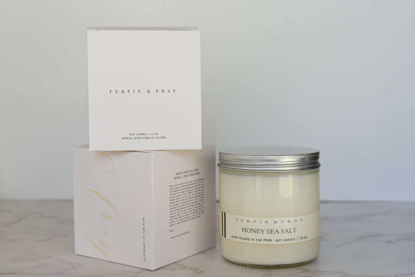 Honey Sea Salt Candle