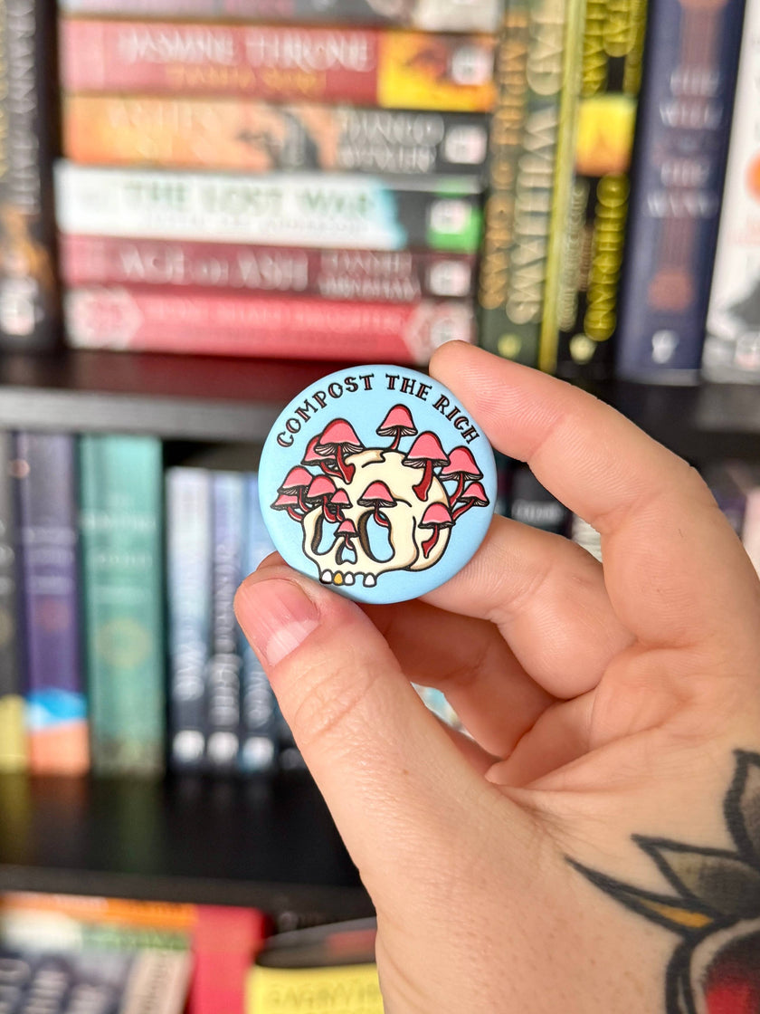 Compost The Rich Button