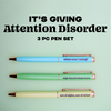 Attention Disorder / ADHD / ADD  Pen Set