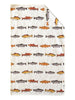 Fishy Fish: Double-Sided Hand Towel