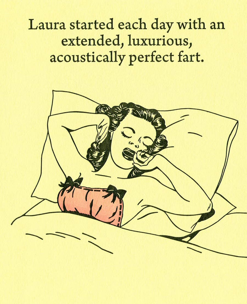 Morning Fart Greeting Card