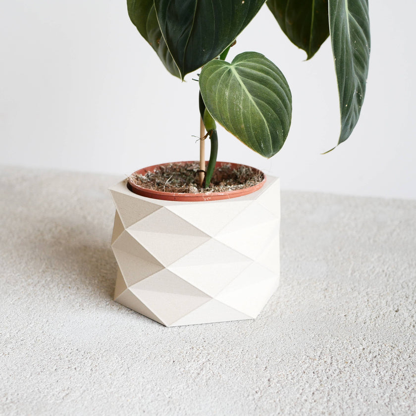 Indoor Plant Pot with Tray