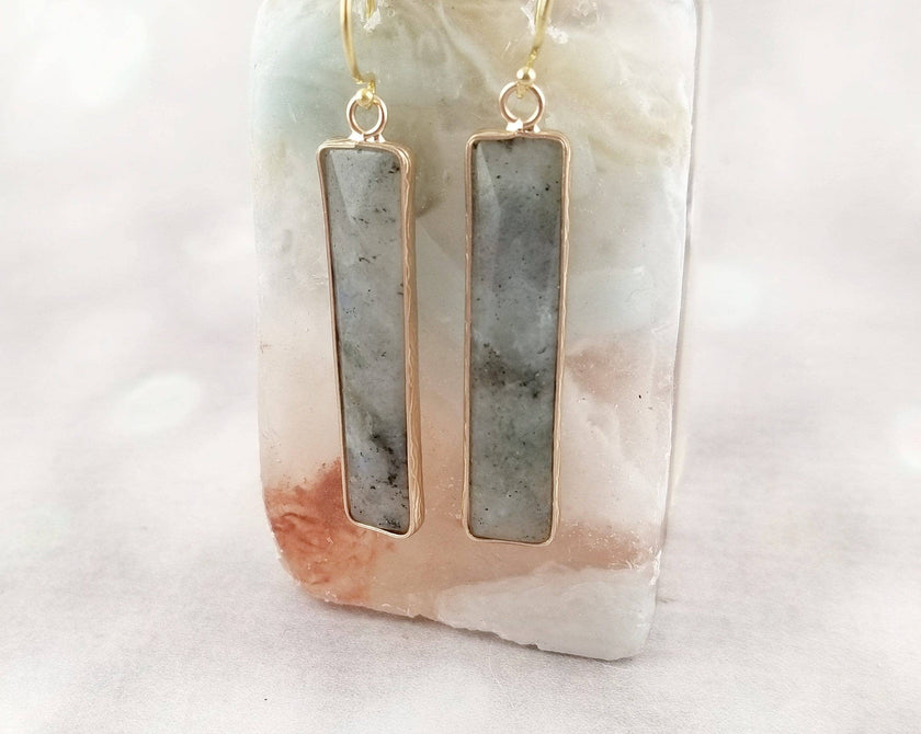 Labradorite Earrings