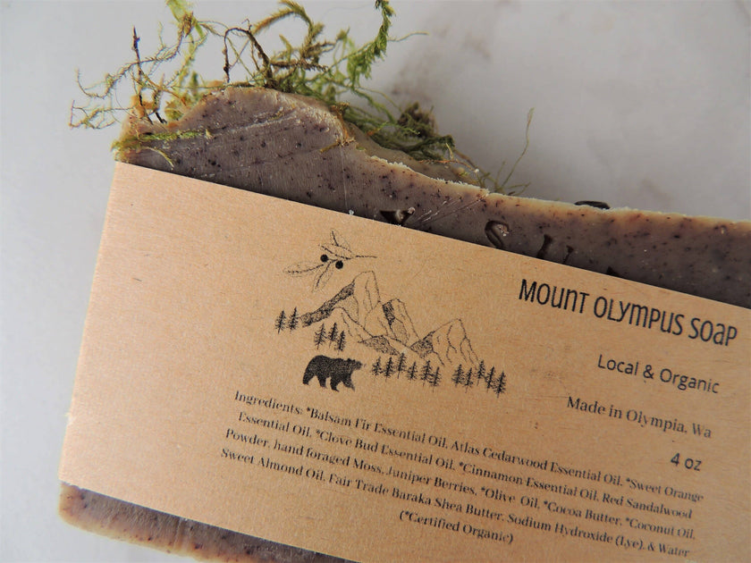 Mount Olympus Soap | Balsam Fir Atlas Cedarwood Clove Soap