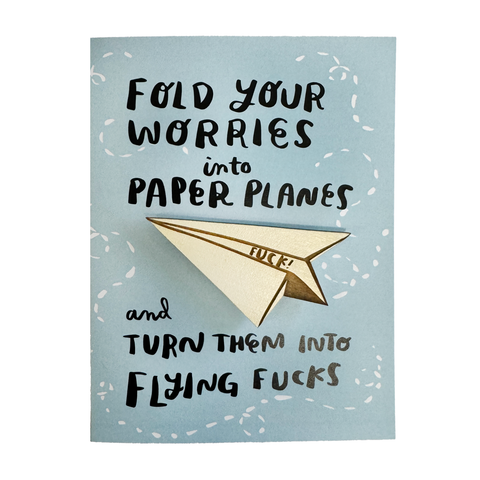 Paper Planes Magnet w/ Card