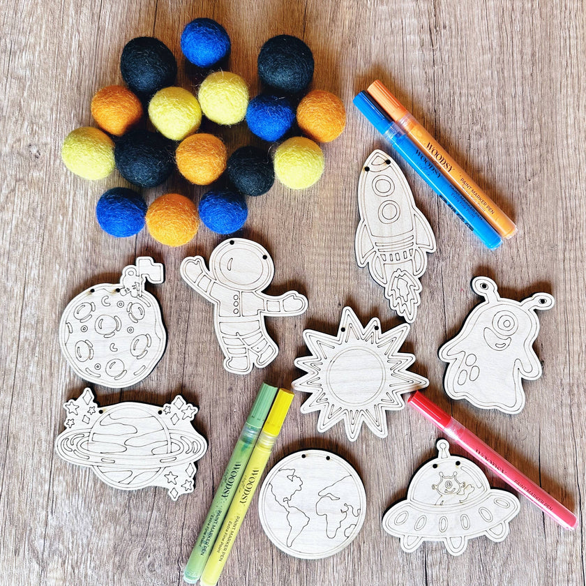 DIY Craft Kit - Outer Space Garland