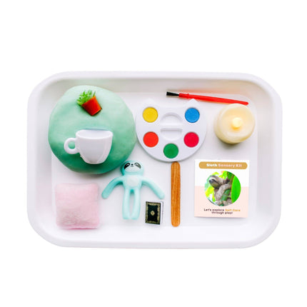 Children's Sloth Sensory Play Dough Kit