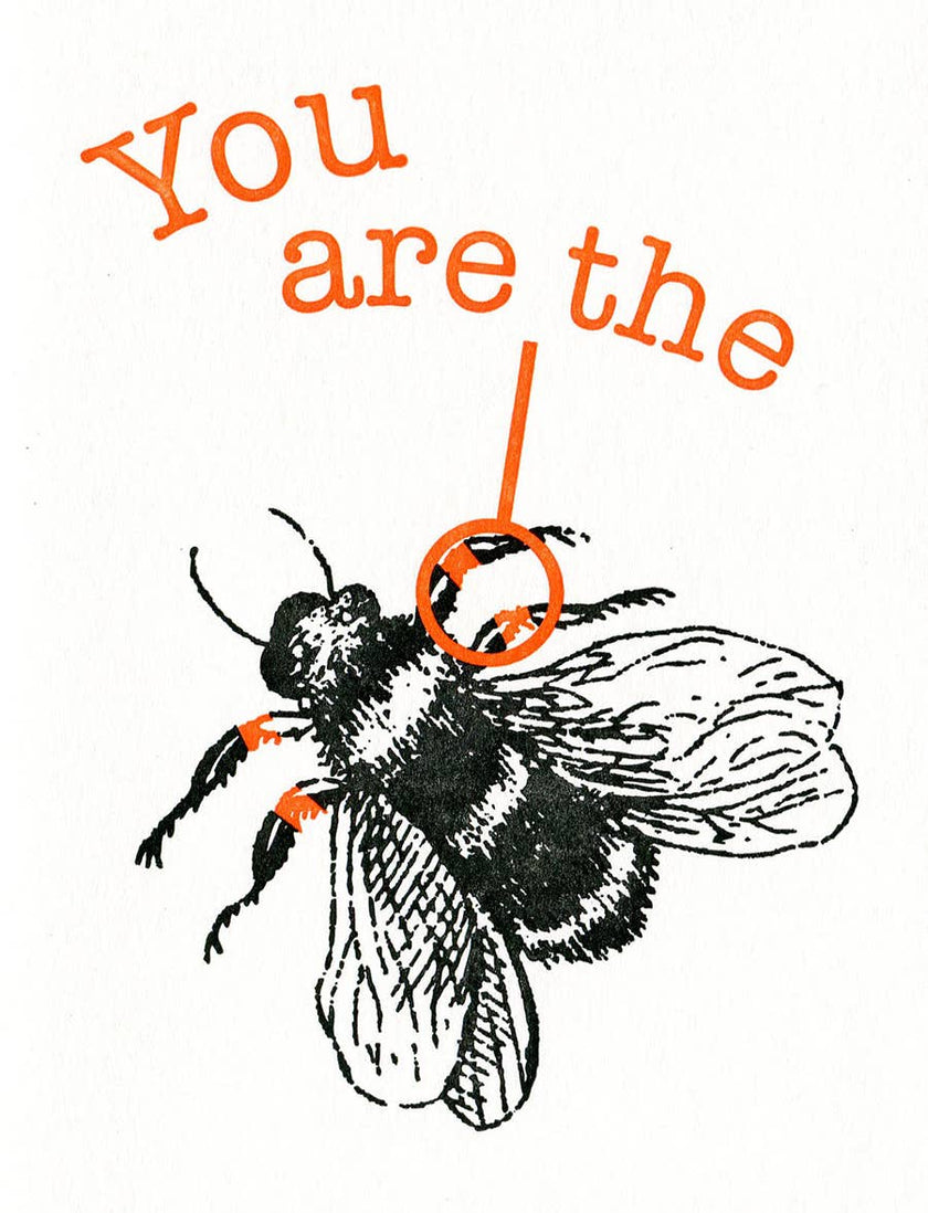 Bee's Knees Greeting Card