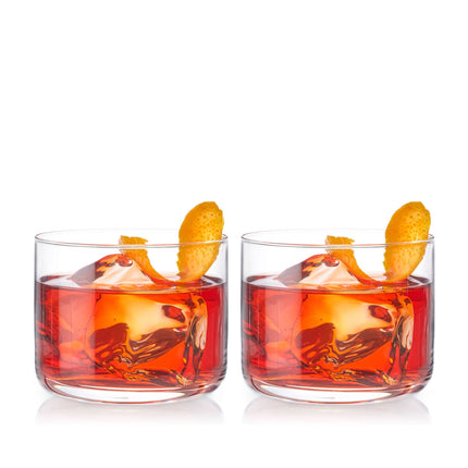 Raye™ Crystal Lowball Negroni Glasses - Set of 2