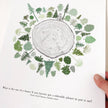 USA State Tree Rings + Thoreau Print
