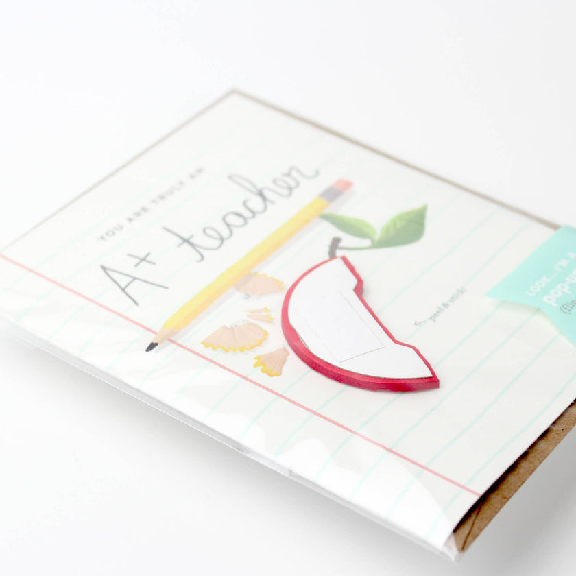 Pop-up Card - A+ Teacher