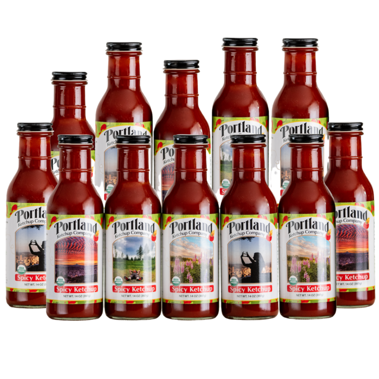 Portland Organic Spicy Ketchup 14oz