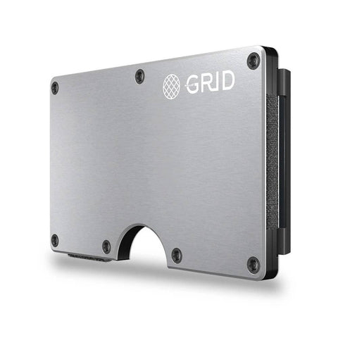 Grid Wallet // Silver Aluminum - image 4