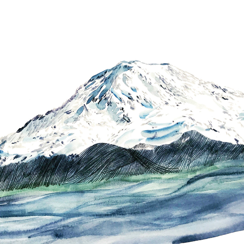 Mount Rainier TAHOMA Print