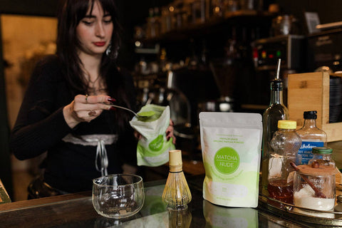 Glass Matcha Whisk Holder