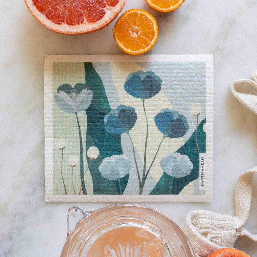 Floral Swedish Dishcloths 6 Pack