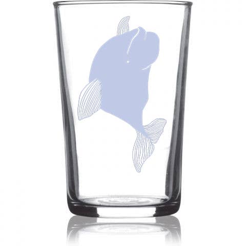 Whales Colors European Wine Juice Taster Rocks Shot Glass
